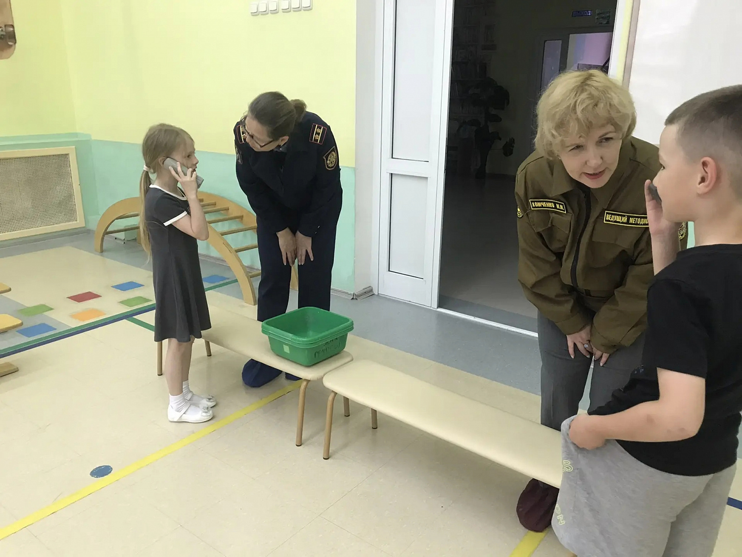 В продолжение Всероссийской акции «Мои безопасные каникулы»: ВДПО провело уроки в детских садах «Росинка» и «Родничок»