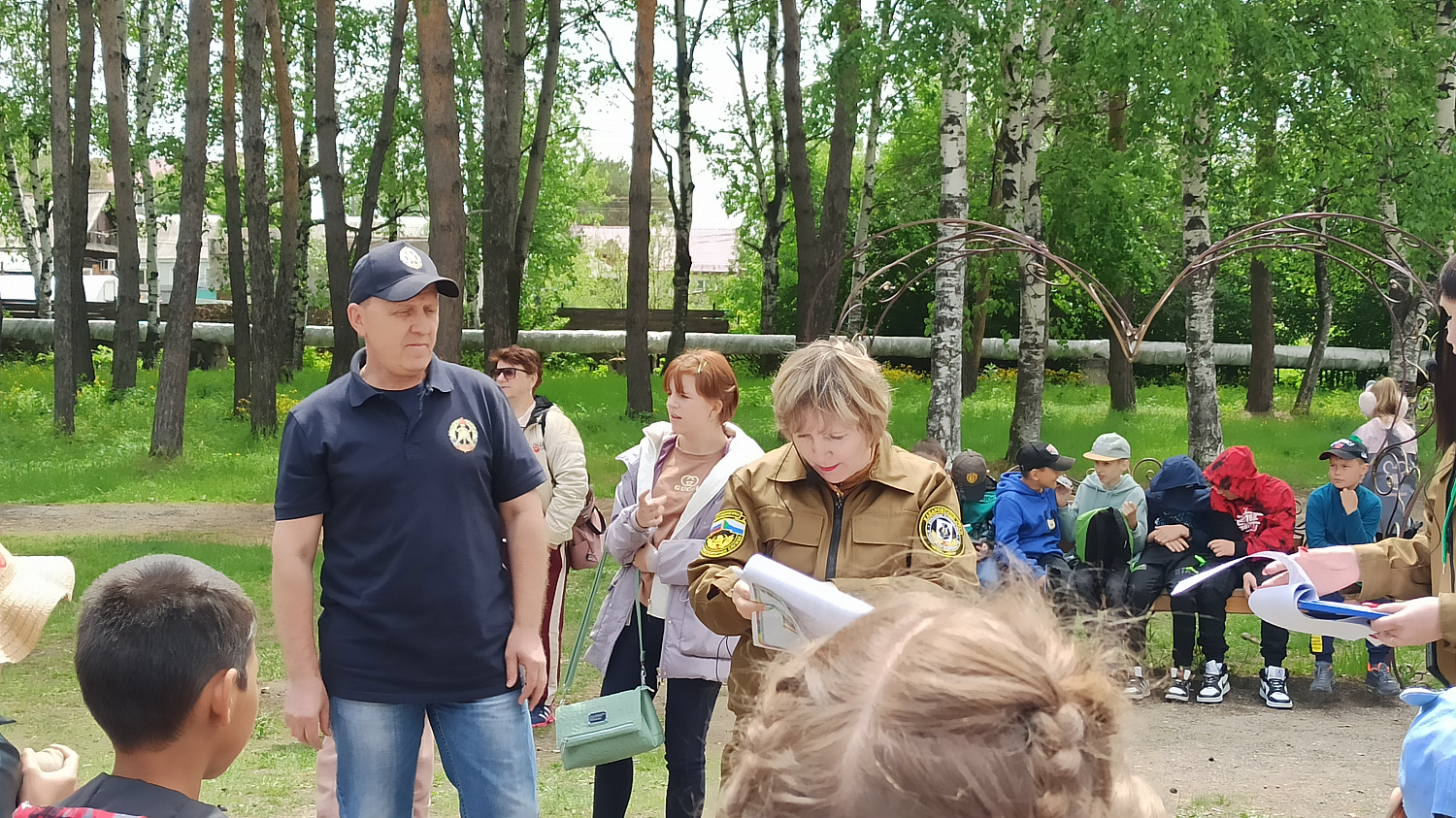 В день защиты детей в Нанайском районе прошел противопожарный праздник.
